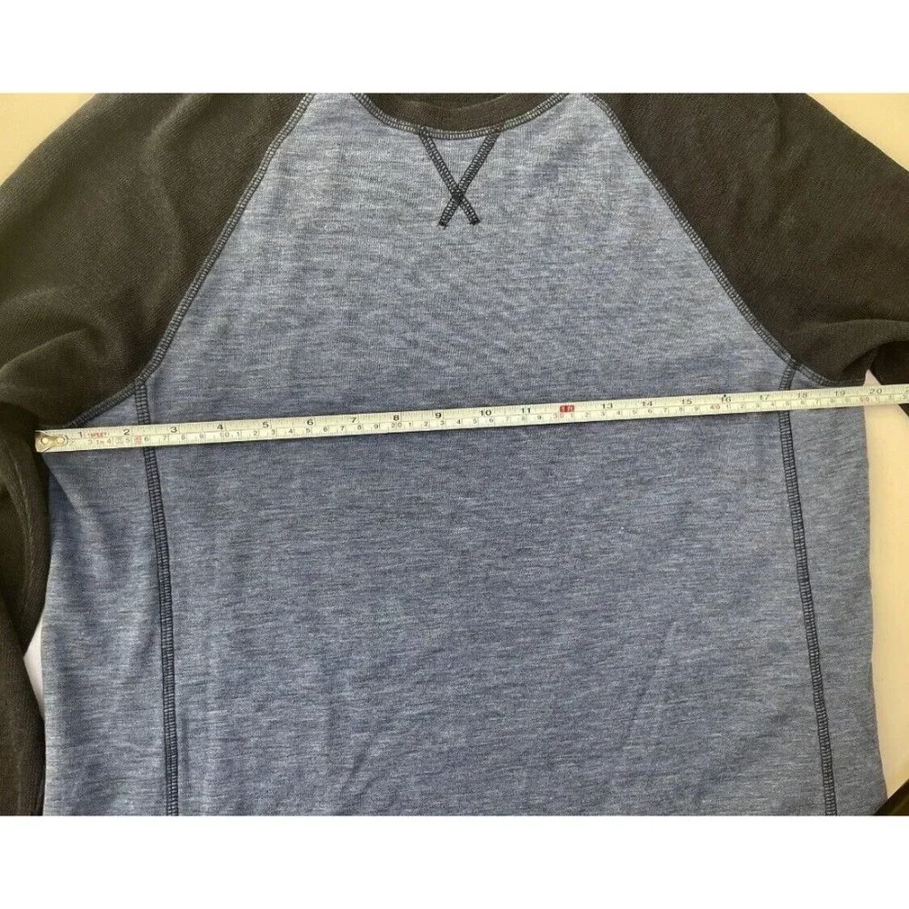 Tommy Bahama Shirt Mens M Blue Long Sleeve Thermal Casual Waffle Knit Cotton Men - Picture 5 of 8